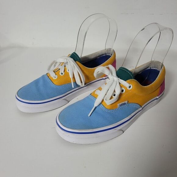 Vans Era Bright Color Blocked Skate Shoes - Picture 11 of 14